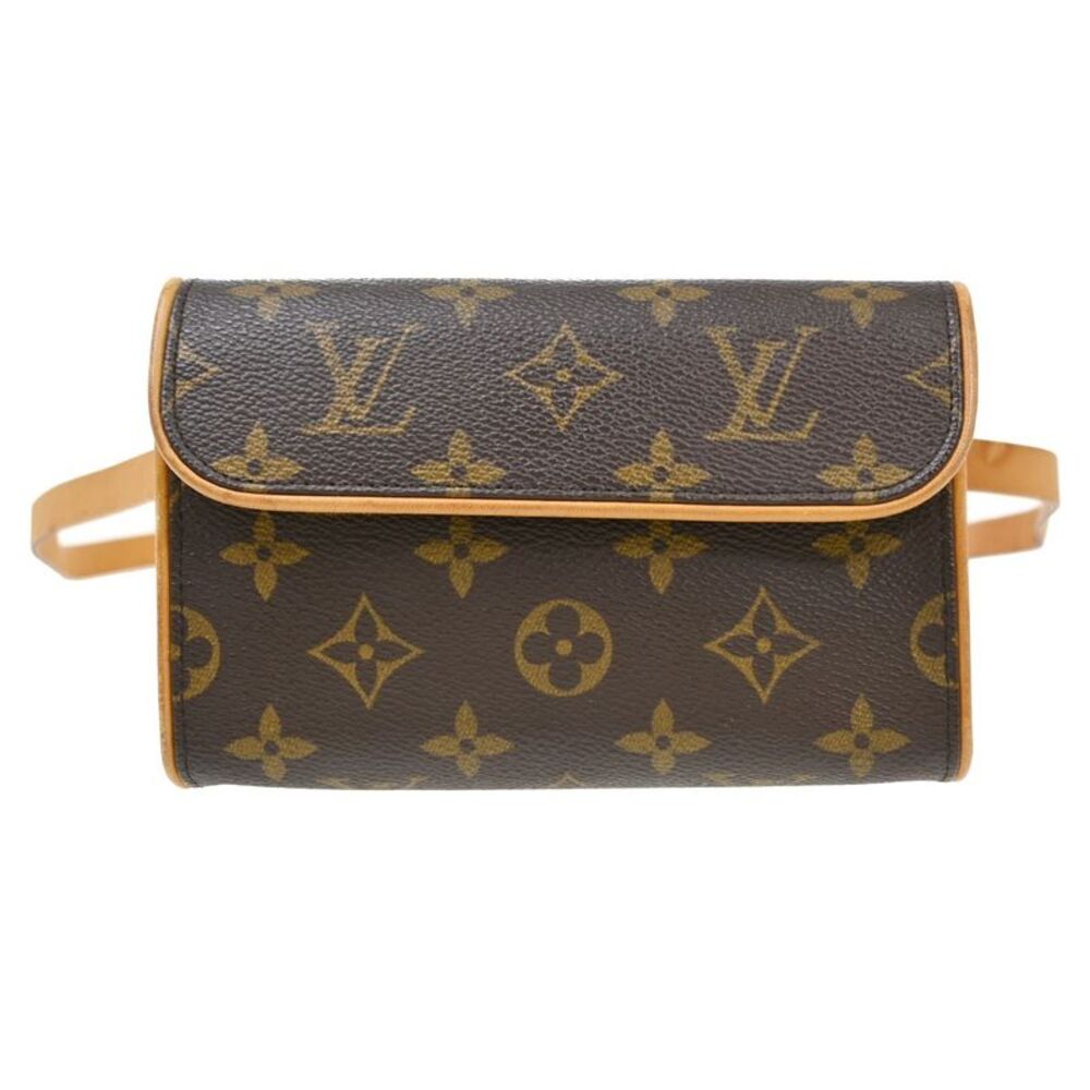 Louis Vuitton Florentine Waist Monogram Canvas Brown Canvas Handbag